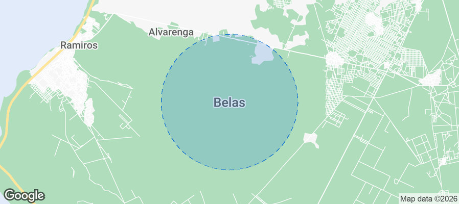 Belas Airbnb map