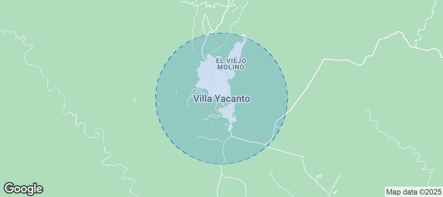Map of Airbnb listings in Villa Yacanto de Calamuchita