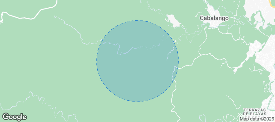 Punilla Airbnb map