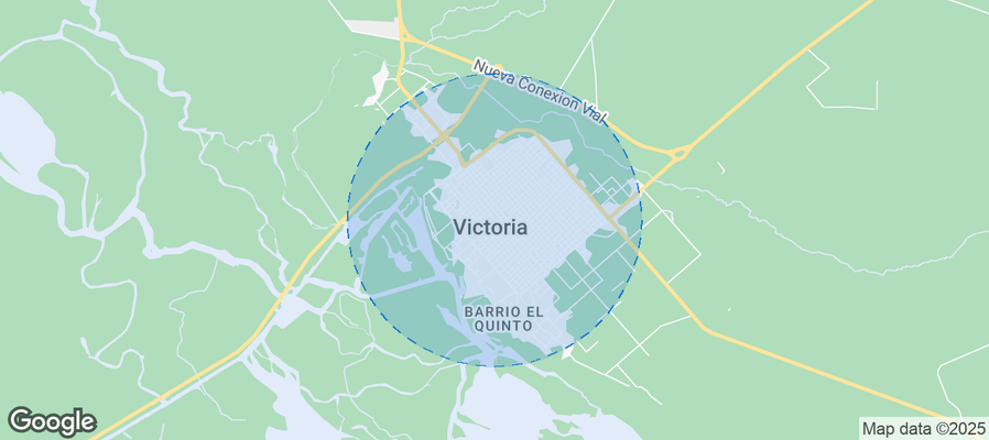 Map of Airbnb listings in Victoria