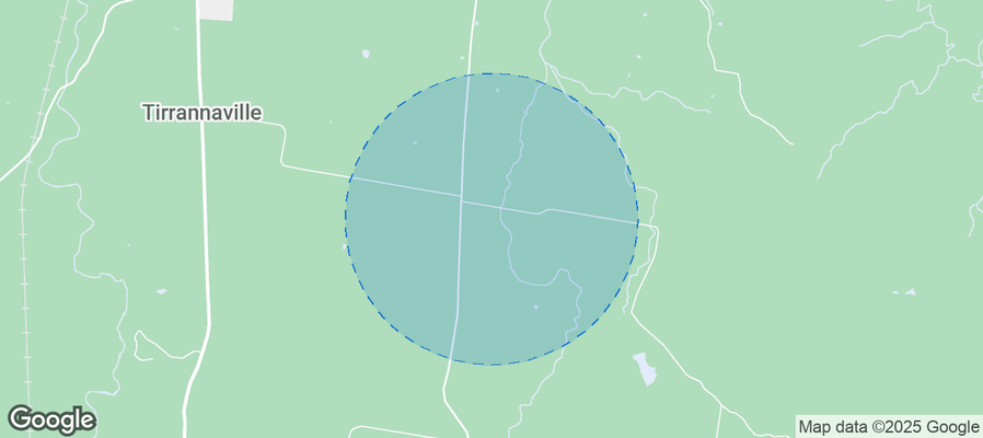 Map of Airbnb listings in Goulburn Mulwaree Council