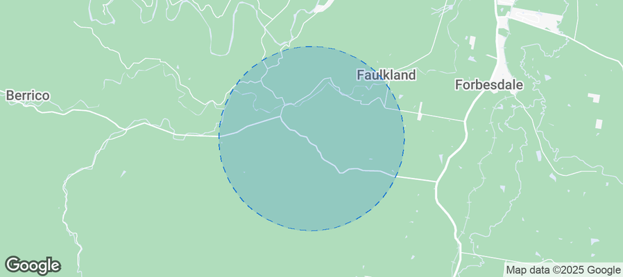Map of Airbnb listings in Mid-Coast Council