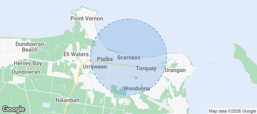 Scarness Airbnb map
