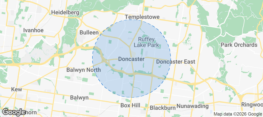 Doncaster Airbnb map