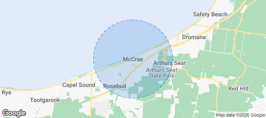 Mccrae Airbnb map