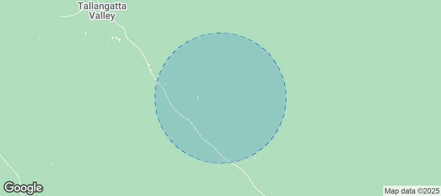 Map of Airbnb listings in Shire of Towong