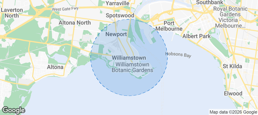 Williamstown Airbnb map