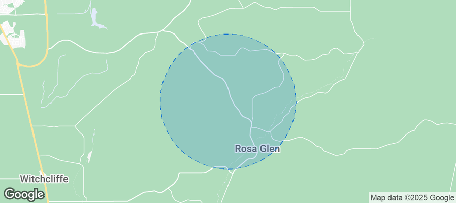 Map of Airbnb listings in Shire Of Augusta Margaret River