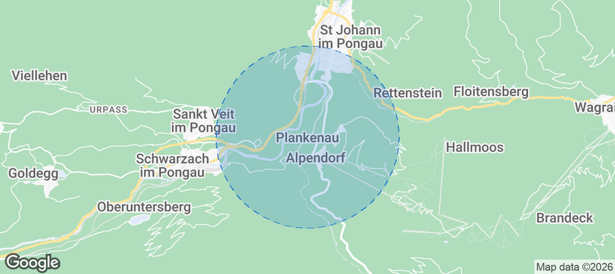 Plankenau Airbnb map
