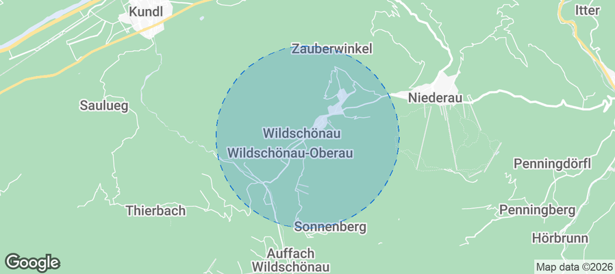 Oberau Airbnb map