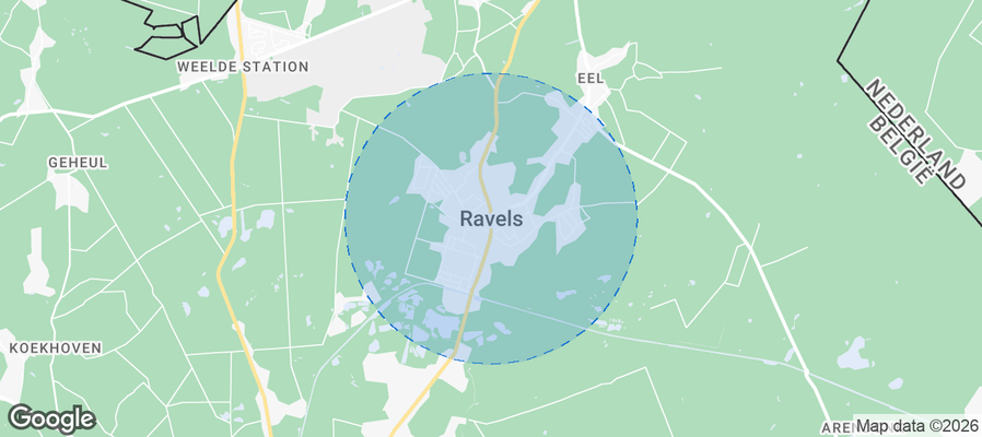 Ravels Airbnb map