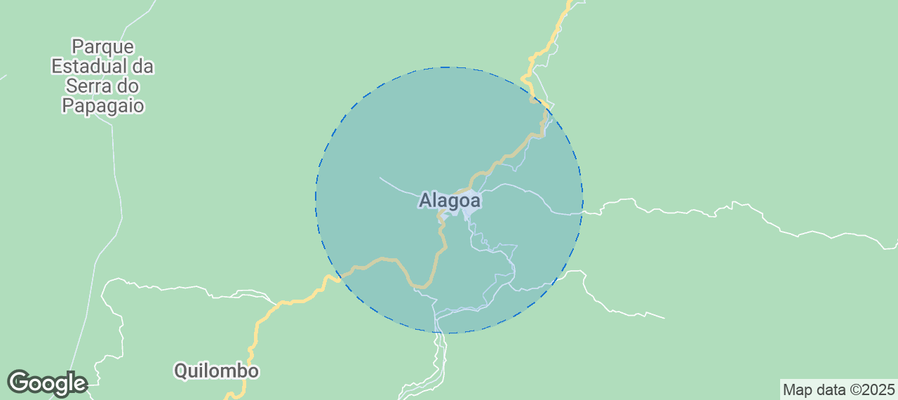 Map of Airbnb listings in Alagoa