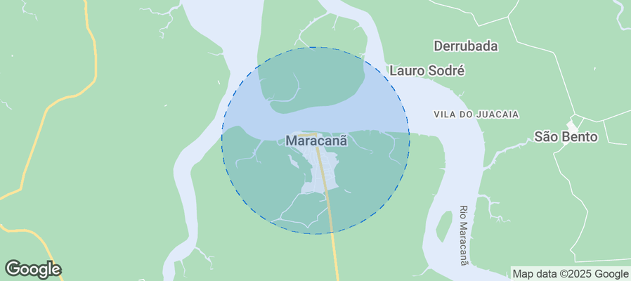 Map of Airbnb listings in Maracanã