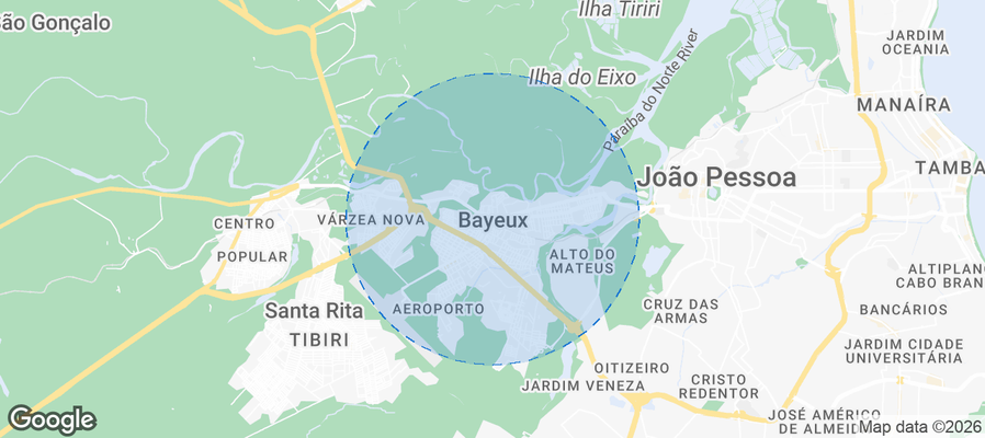 Bayeux Airbnb map