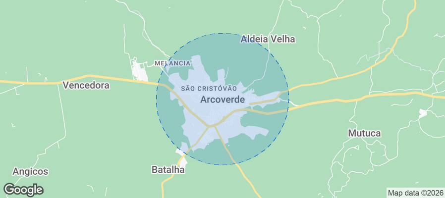 Arcoverde Airbnb map