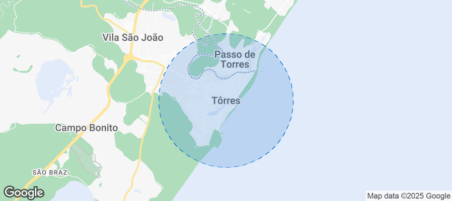 Map of Airbnb listings in Torres
