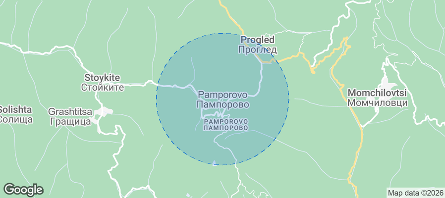 Pamporovo Airbnb map