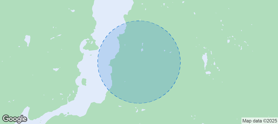 Map of Airbnb listings in Area H (Lighthouse Country)