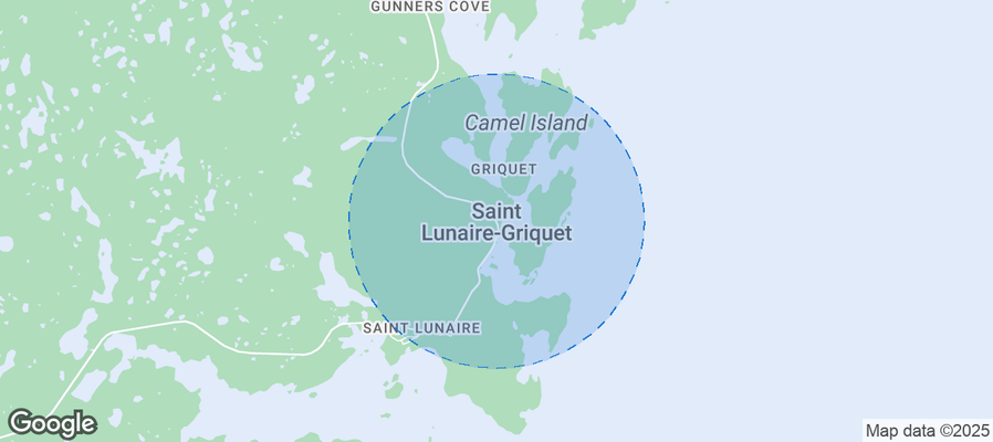 Map of Airbnb listings in St. Lunaire-Griquet