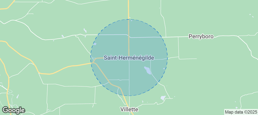 Saint-Herménégilde Airbnb map