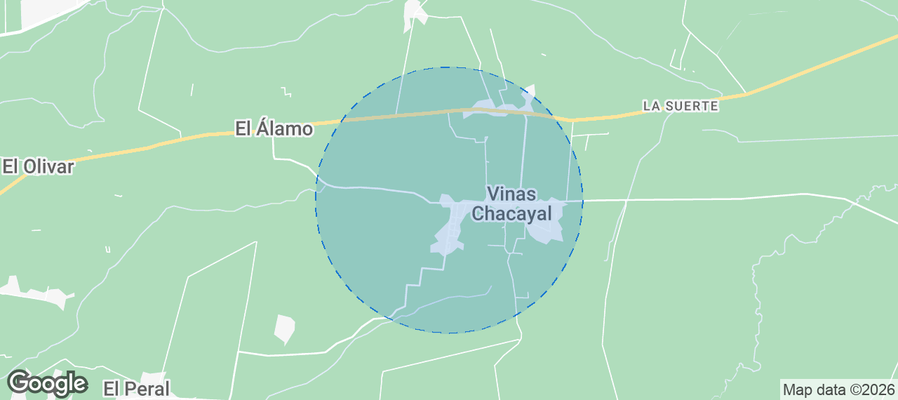 Map of Airbnb listings in Biobío