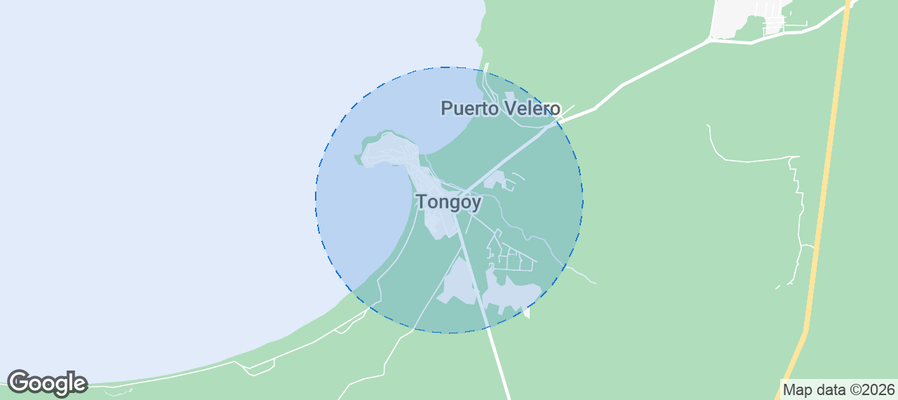 Tongoy Airbnb map
