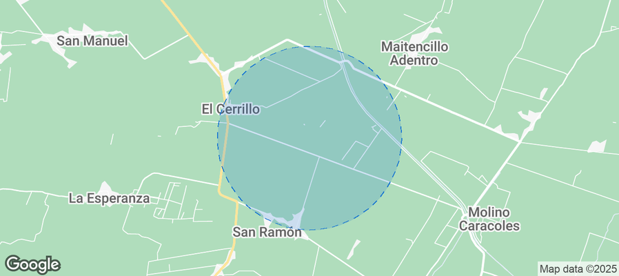 Map of Airbnb listings in Pica