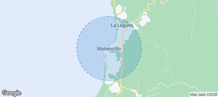 Maitencillo Airbnb map