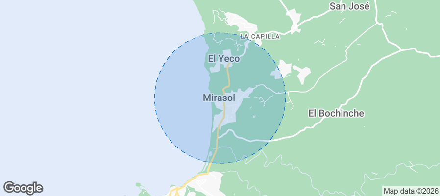 Mirasol Airbnb map