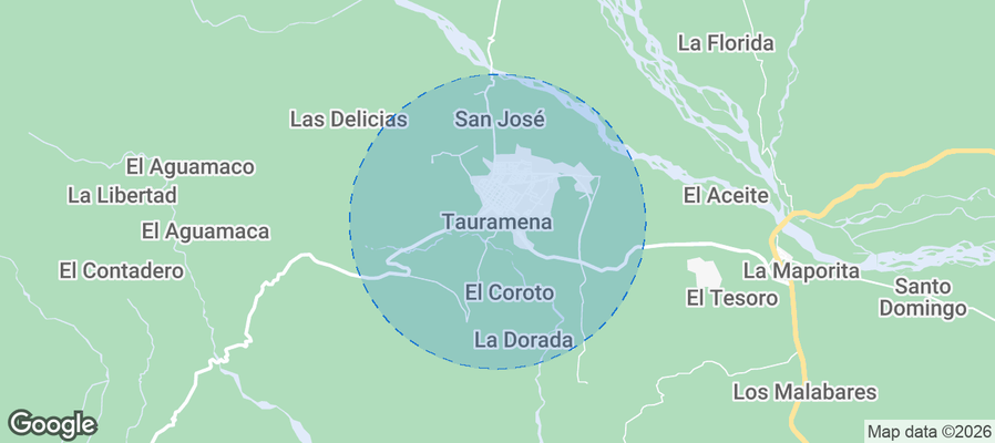 Tauramena Airbnb map