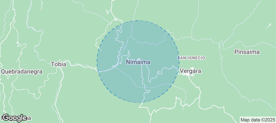 Map of Airbnb listings in Nimaima