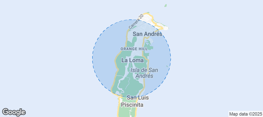 Map of Airbnb listings in San Felipe Lazy Hill