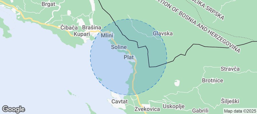 Map of Airbnb listings in Plat