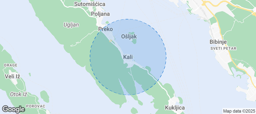Map of Airbnb listings in Kali