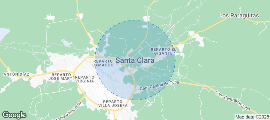 Map of Airbnb listings in Santa Clara