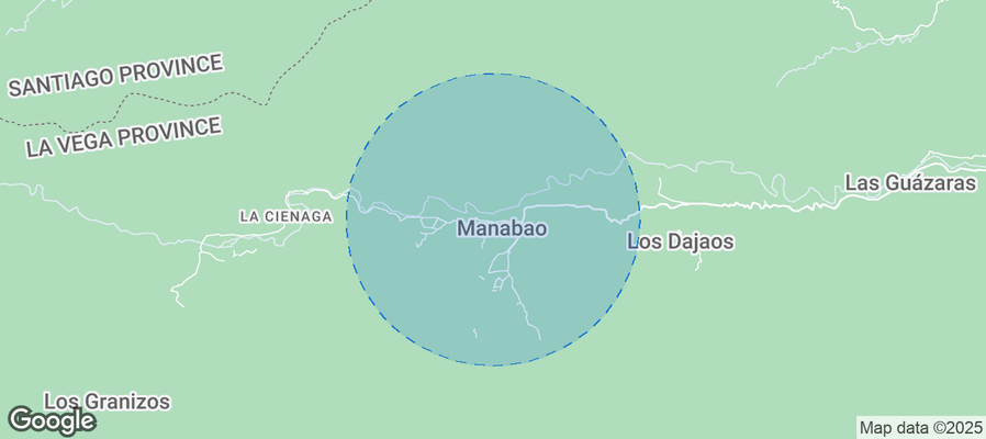Map of Airbnb listings in Manabao