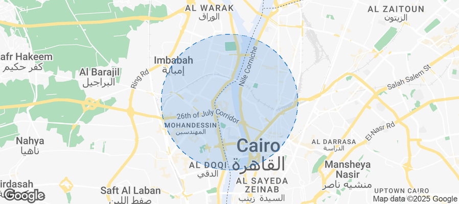 Map of Airbnb listings in Mohammed Mazhar