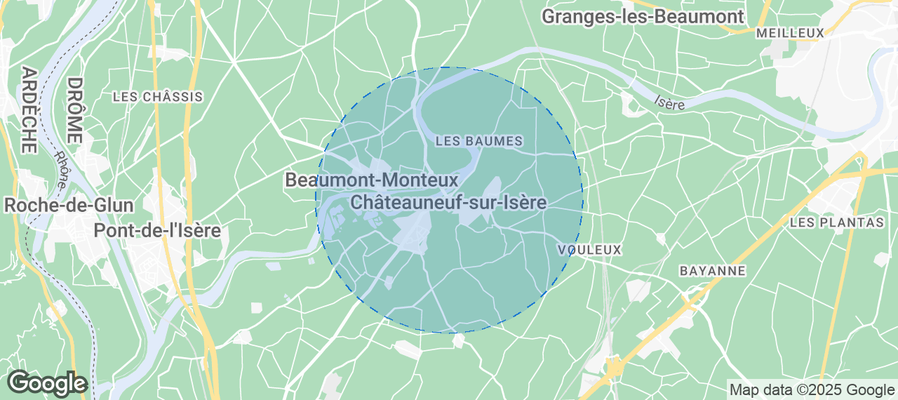 Discover Châteauneuf-sur-Isère Airbnb Analytics