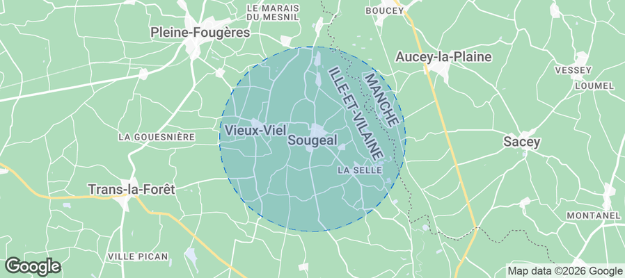 Sougeal Airbnb map