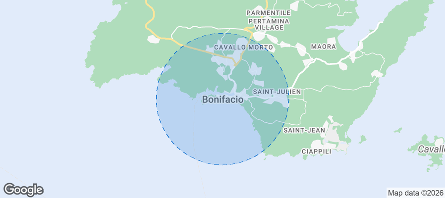 Bonifacio Airbnb map