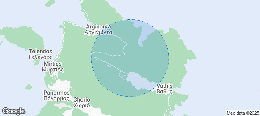 Map of Airbnb listings in Municipality of Kalymnos
