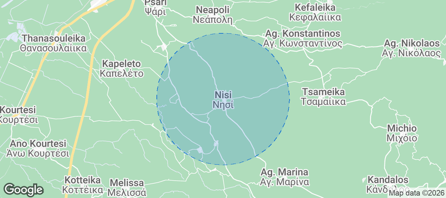 Nisi Airbnb map