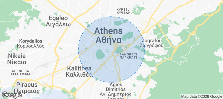 Plaka Airbnb map