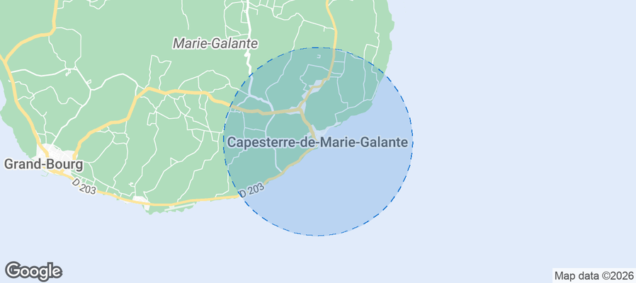 Capesterre-de-Marie-Galante Airbnb map
