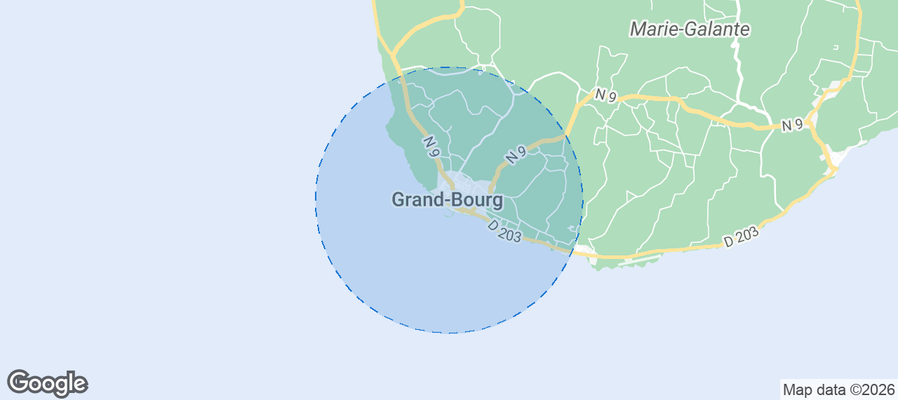 Grand-Bourg Airbnb map