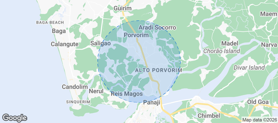 Pilerne Airbnb map