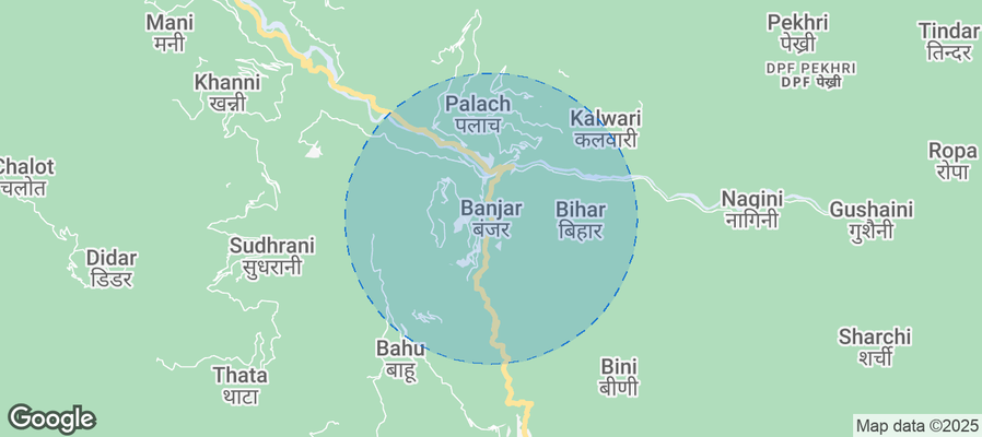 Map of Airbnb listings in Banjar