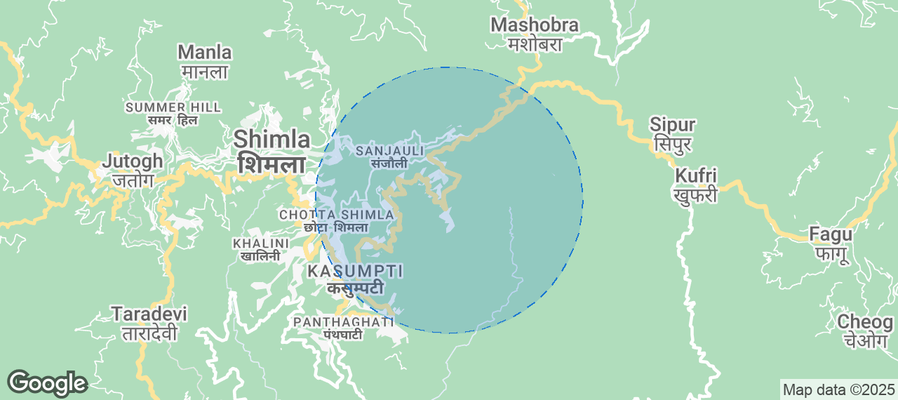 Map of Airbnb listings in Bhattakufer