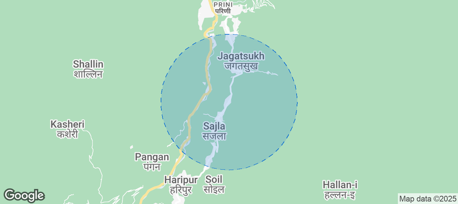 Map of Airbnb listings in Gojra