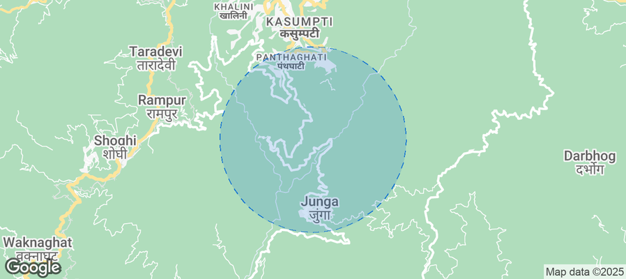Map of Airbnb listings in Koara